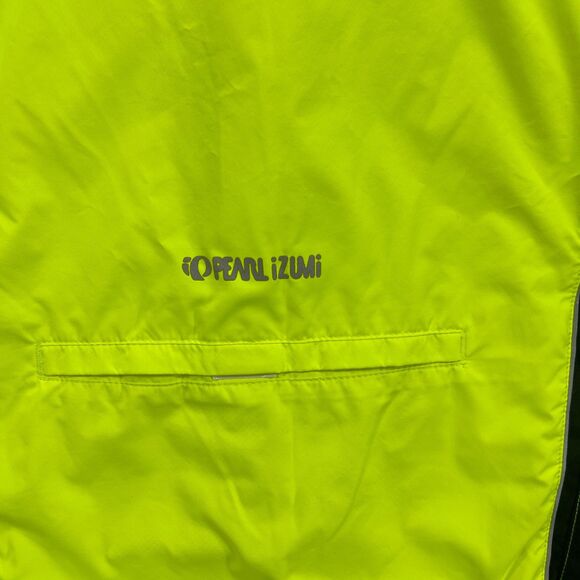 Pearl Izumi Elite Barrier Cycling 2 Piece Suit Men L/M Neon Yellow Pants Jacket - Picture 13 of 16
